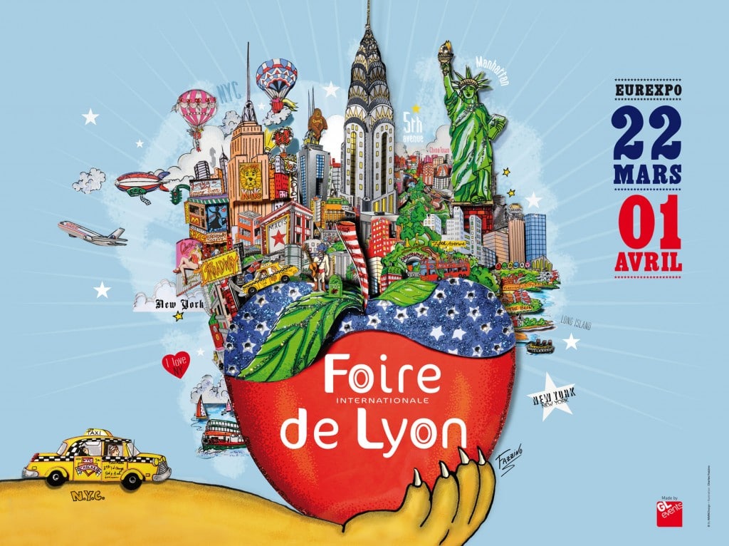 Ne manquez pas la Foire internationale de Lyon du 22 mars au 1er avril !