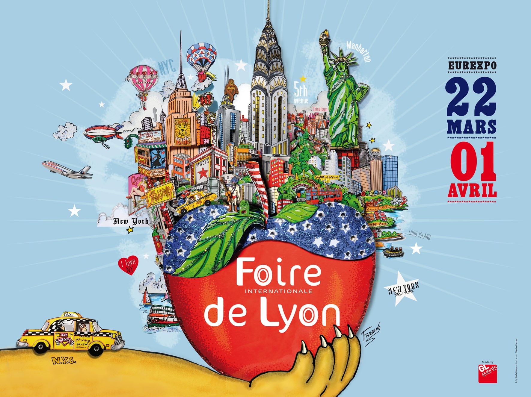Ne manquez pas la Foire internationale de Lyon du 22 mars au 1er avril !
