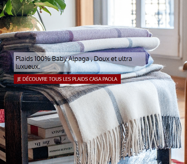 Découvrez les 200 plaids de la collection Plaid Addict !