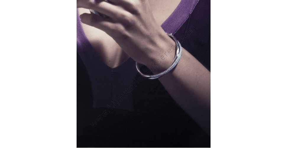 Bracelet en argent Naiomy