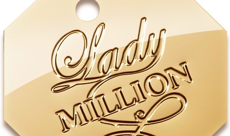 etiquette-metallique-lady-million