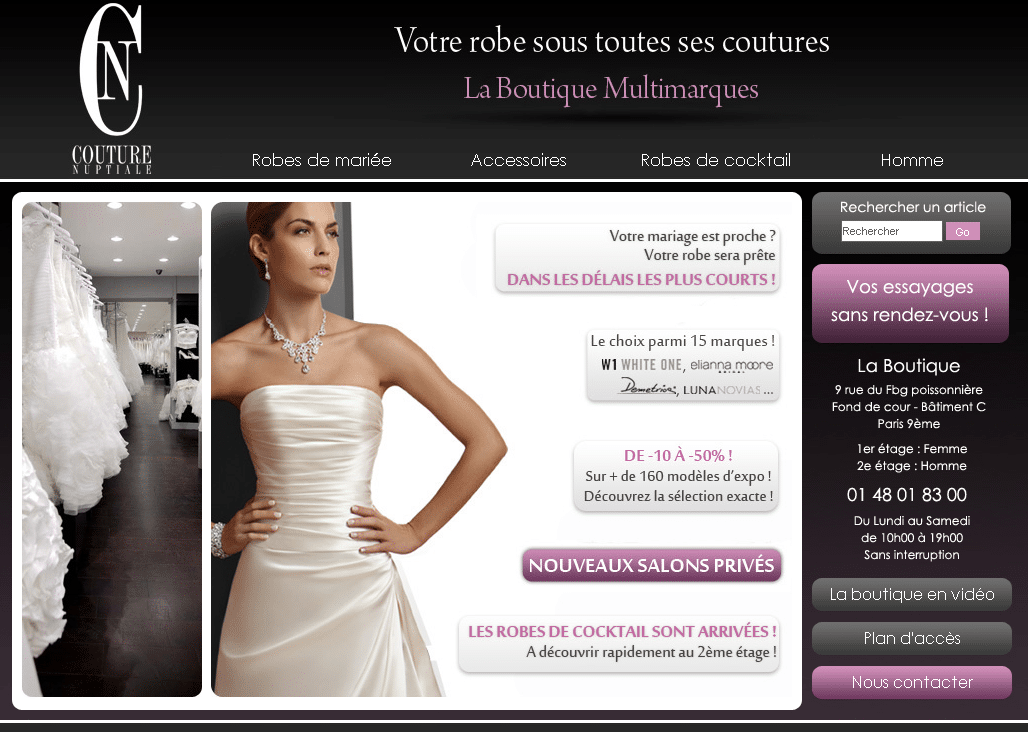 Trouvez la robe de mariée de votre vie avec Couture Nuptiale