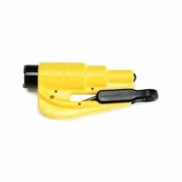 Brise-vitre coupe-ceinture jaune Resqme