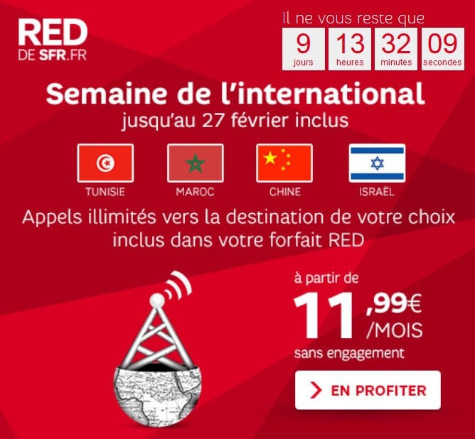 SFR : la semaine de l&rsquo;international du 17 au 27 février