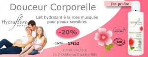 En ce moment, promo sur les produits de beauté Hydraflore et Centella !