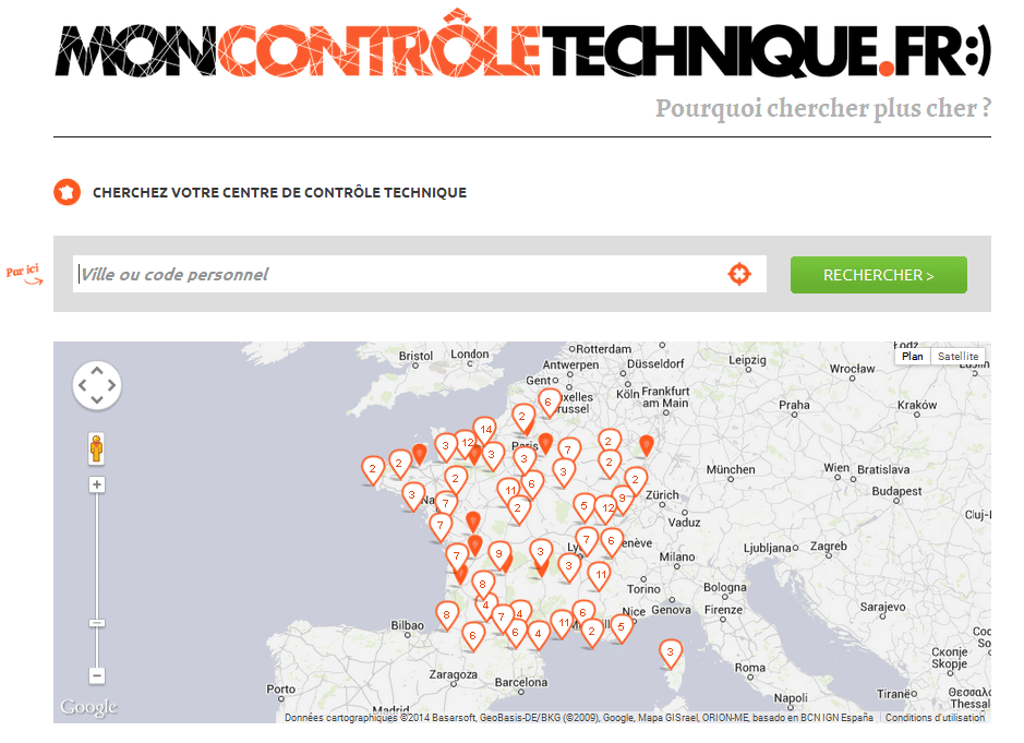 Mon Contrôle Technique : Des contrôles techniques moins chers !