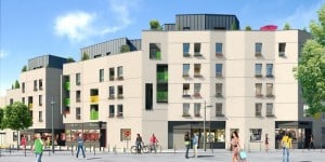 La résidence Noaho Beaurepaire, place Valmy à lyon
