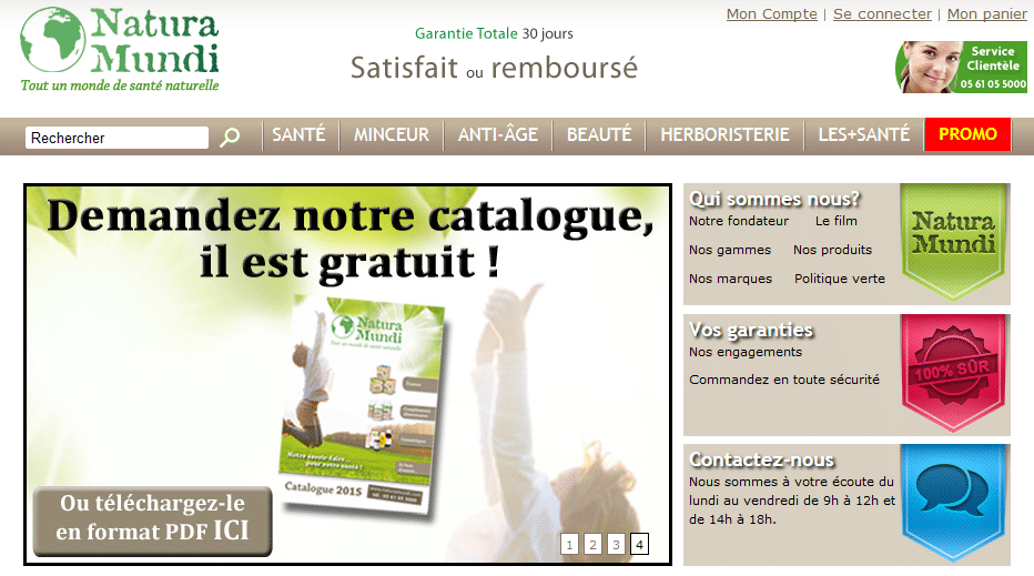 Demandez le catalogue, il est gratuit !