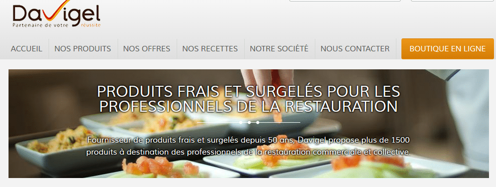 Davigel : fournisseur alimentaire pour les professionnels de la restauration