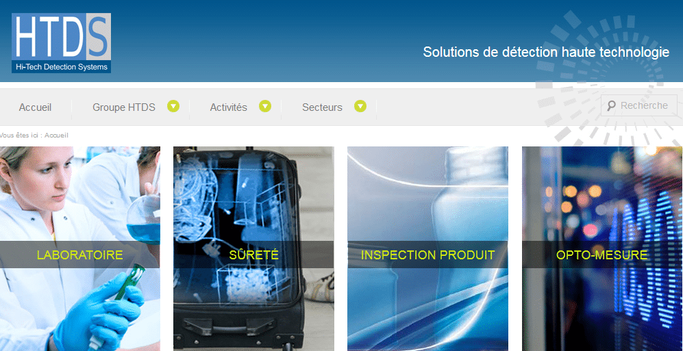 HTDS propose des solutions de détection de haute technologie.
