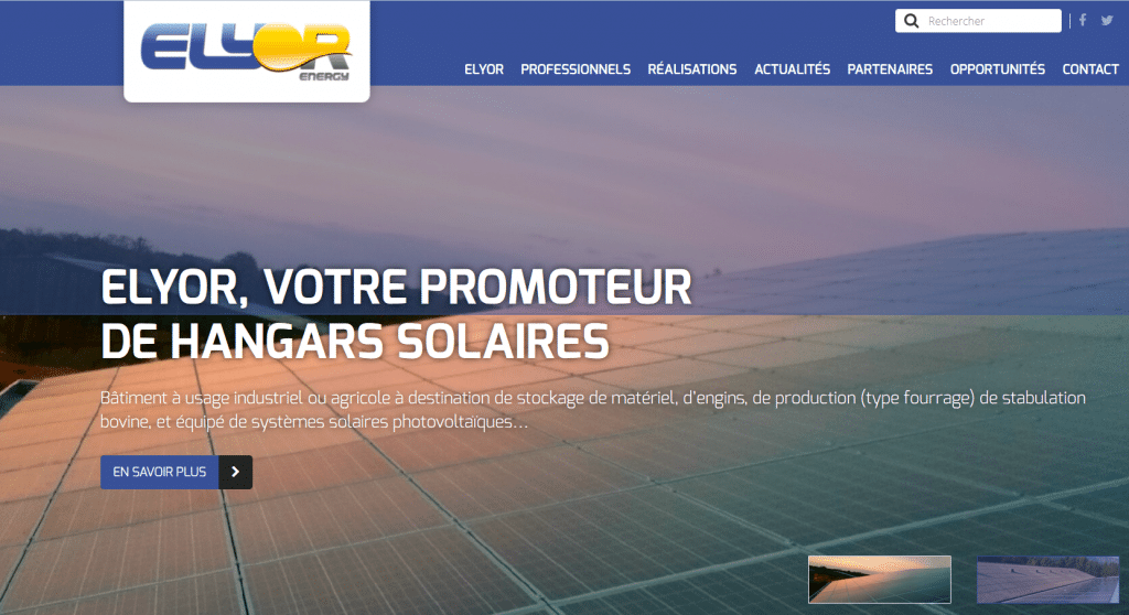 installateur de solutions pour la production d'énergie solaire