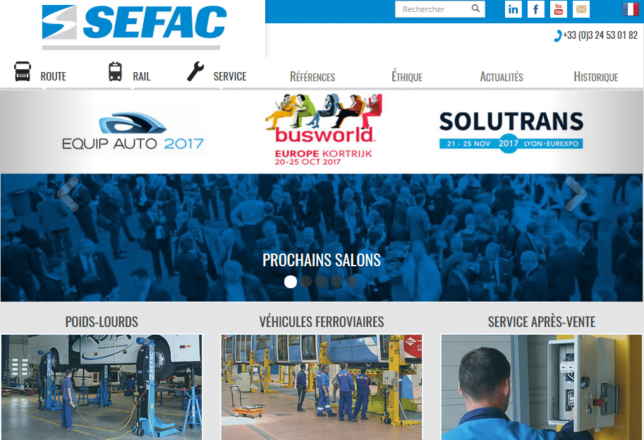 SEFAC : spécialiste du levage poids lourd depuis 1971