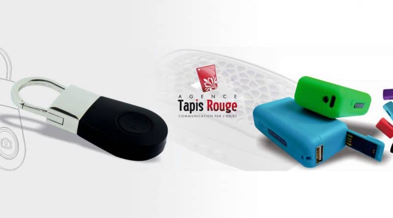 Objets pub de l'agence Tapis Rouge