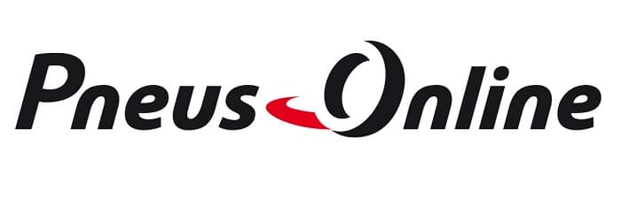 Logo du site de vente en ligne de pneus pas chers Pneus Online